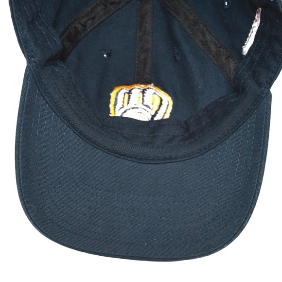 Milwaukee Brewers Fan Favorite Genuine Merchandise Curved Bill Baseball Cap - Picture 10 of 12